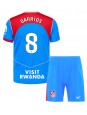 Atletico Madrid Pablo Barrios #8 Kolmaspaita Lasten 2025-26 Lyhythihainen (+ shortsit)